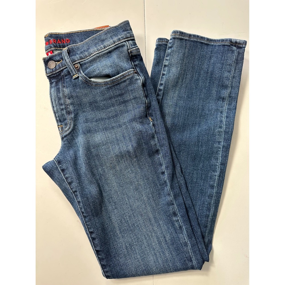 Lucky Brand Sweet Mid Rise Straight Jeans Medium Wash Blue Denim 4/27 R